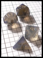 Dice : Dice - Dice Sets - Crystal Caste Black Fire Opal Partial - FA collection buy Dec 2010